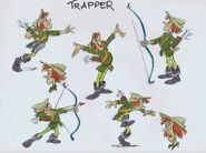 Concepts for a Lilliputian trapper by Andreas Deja