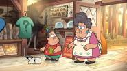 Abuelita with Soos at his twelfth birthday