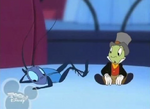 Jiminy Cricket and Cri-Kee in House of Mouse.