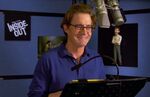 Kyle MacLachlan behind the scenes of Inside Out.