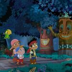 The Tiki Trees (Jake and the Never Land Pirates)