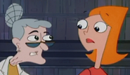 Arlene (links) in Phineas en Ferb