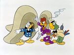 Final designs of the Caballeros by Fred Moore.