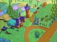 Aerial view of the Dearly Farm