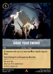 Grab Your Sword lorcana