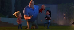 Bob and his children.