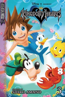 Cover of Volume III of the Kingdom Hearts manga