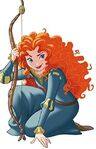 Merida kneeling