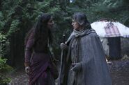Once Upon a Time - 5x14 - Devil's Due - Photography - Milah and Rumple Argue