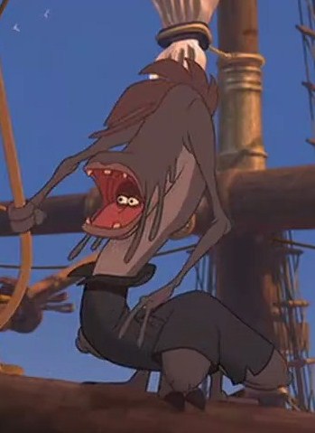 Pirates in treasure planet