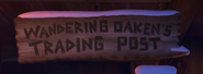 Wandering Oaken's Trade Post sign