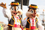 Chip and Dale in Tokyo DisneySea's Spring Carnival.