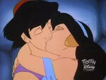 Aladdin & Jasmine Kiss - Stinker Belle