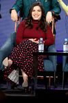 America Ferrera speaks onstage during the Superstore panel at the 2019 Winter TCA Press Tour.