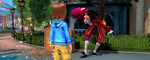 Captain Hook's meet and greet in Kinect: Disneyland Adventures