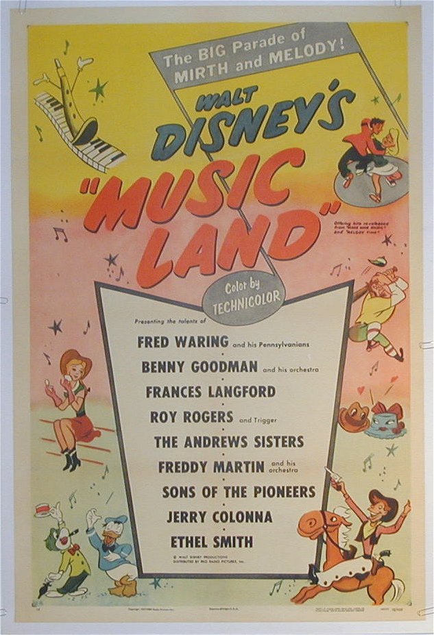 silly symphonies music land