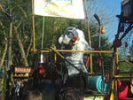 Rafiki in Mickey's Jammin' Jungle Parade.