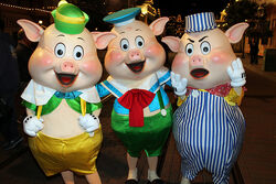 The Three Little Pigs Disneyland Paris