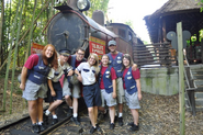 The staff members of the wildlife express