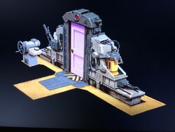 Pixar — “Monsters, Inc.” concept art of the Door Vault