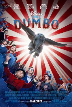 Dumbo Tim Burton Poster