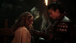 Once Upon a Time - 2x09 - Queen of Hearts - Aurora and Mulan