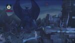 Chernabog in the first Bald Mountain level transition in Epic Mickey 2