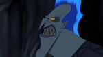 Hades angrily calls Pain and Panic