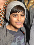 Karan Brar with his cast mates from Jessie in 2011.