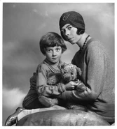 Dorothy "Daphnie" Milne (née de Sélincourt), the real life counterpart of Christopher Robin's mother.