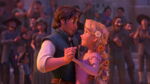 Eugene and Rapunzel dancing