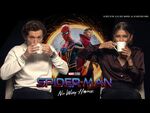 SPOILERS- Tom Holland & Zendaya On Tobey and Andrew and Spider-Man- No Way Home's Ending