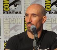 Scott Menville speaks at the 2016 San Diego Comic Con.