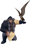 Hayabusa y Shan Yu en Kingdom Hearts.