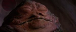 Jabba asleep.