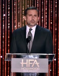 Steve Carell speaks onstage at the 19th Annual Hollywood Film Awards in November 2015.