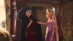 Gothel with Rapunzel.