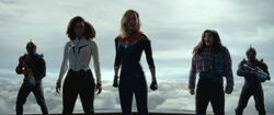 The Marvels - Monica, Captain Marvel and Kamala