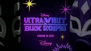 Ultra Violet & Black Scorpion Logo