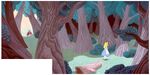 16-field drawing - tulgey wood with alice and white rabbit screencap mosaic