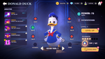 Donald in Disney Sorcerer's Arena