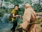 Robin Hood and Friar Tuck dueling