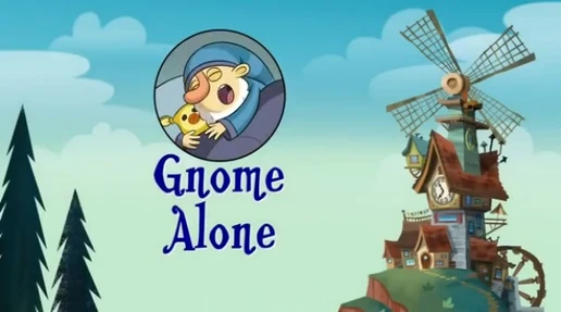 Gnome Alone title card