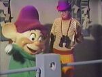 Dopey in the opening of an episode of The Mouse Factory (with Charles Nelson Reilly)