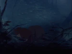 Bambi and Faline sleeping together