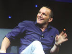 Clark Gregg speaks at the 2019 D23 Expo.