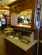 Coffee Counter with Mary Poppins Display