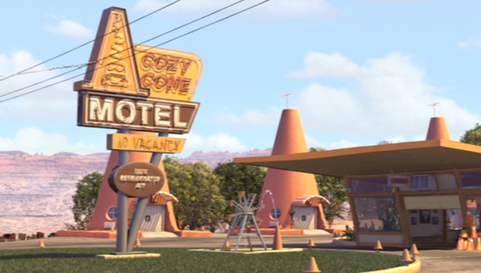 sally's cozy cone motel