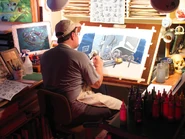 Dad paints lullabye 2.jpg (316 KB) "Mother's Lullaby" from DUMBO by Peraza