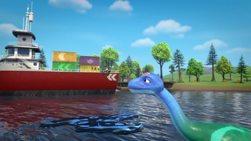 Follow that sea monster!